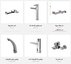 شیرآلات بهداشتی - برند KWC