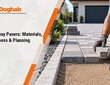 Driveway Pavers: Materials, Thickness & Planning
