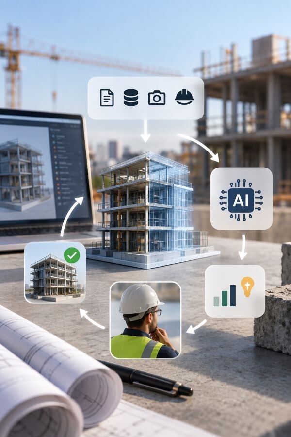 How a BIM–AI Workflow Actually Works