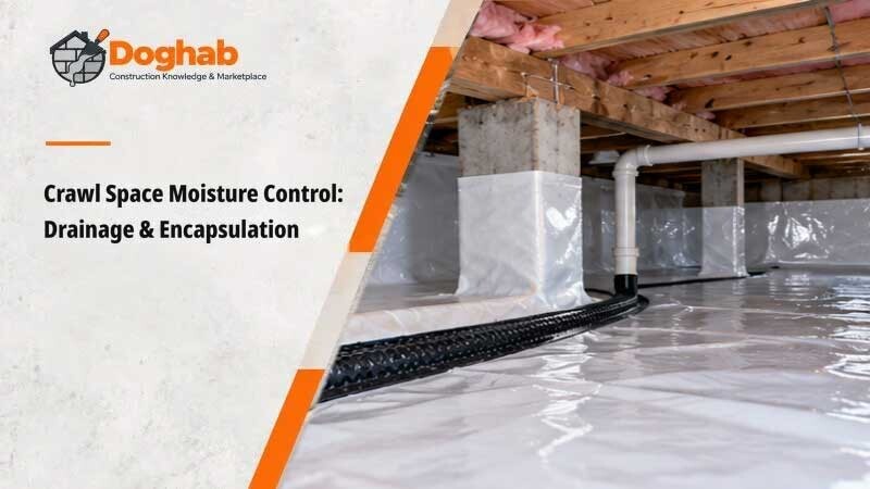rawl Space Moisture Control: Drainage & Encapsulation
