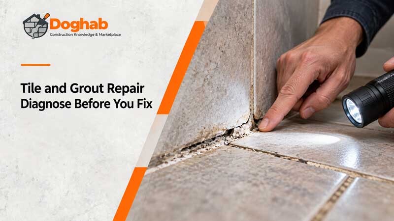 Tile and Grout Repair | Diagnose Before You Fix | Doghab
