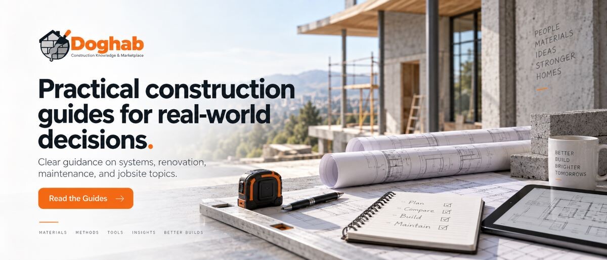 Practical construction guides for real-world decisions
